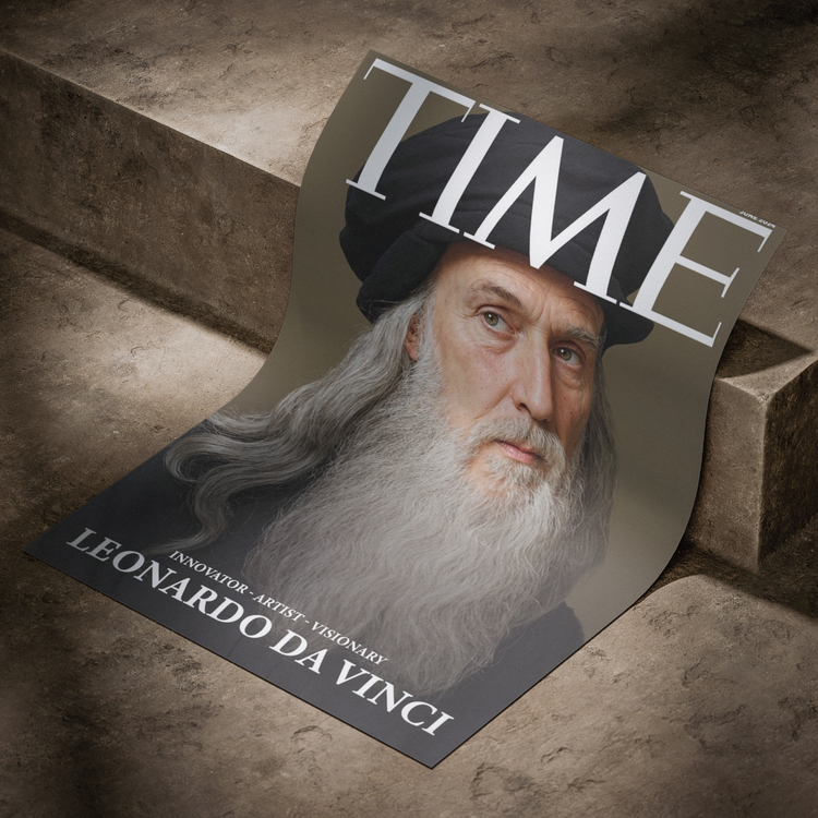 Time Leonardo Da Vinci Posteri