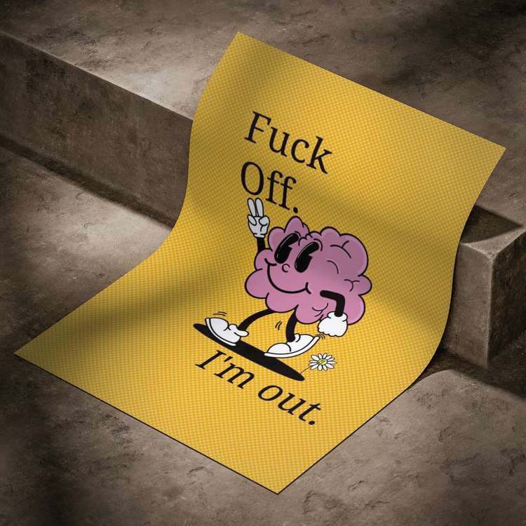 Fuck Off Poster