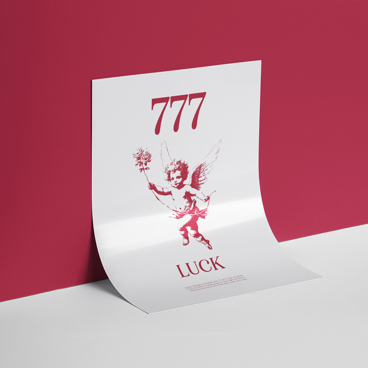 777 Luck Posteri