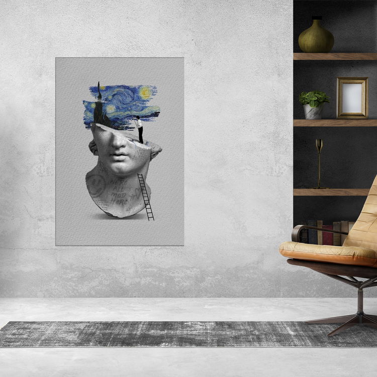 Van Gogh ve Heykel Poster