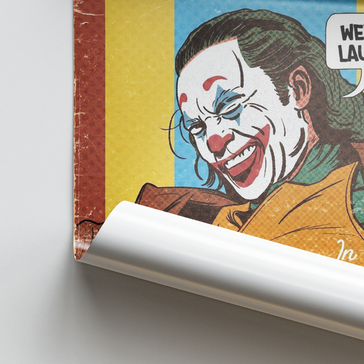 Pop Art Joker Poster