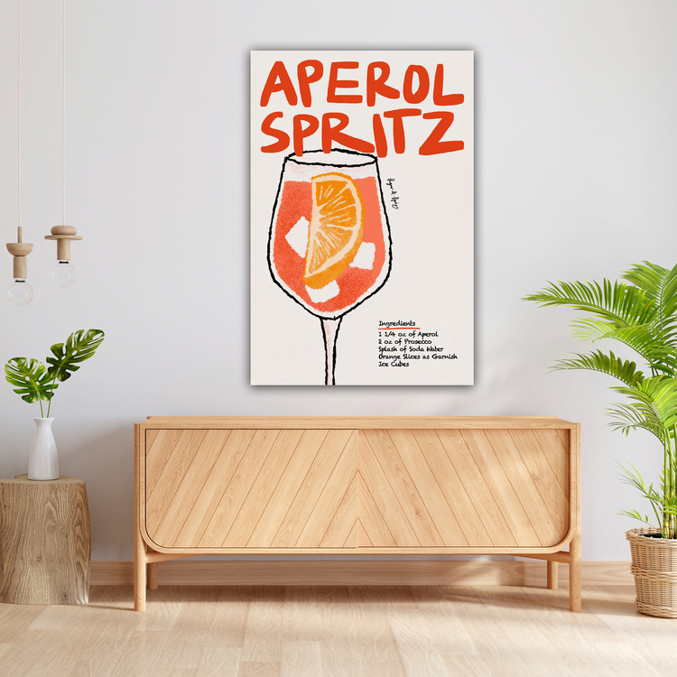 Aperol Spritz Tarifi Posteri