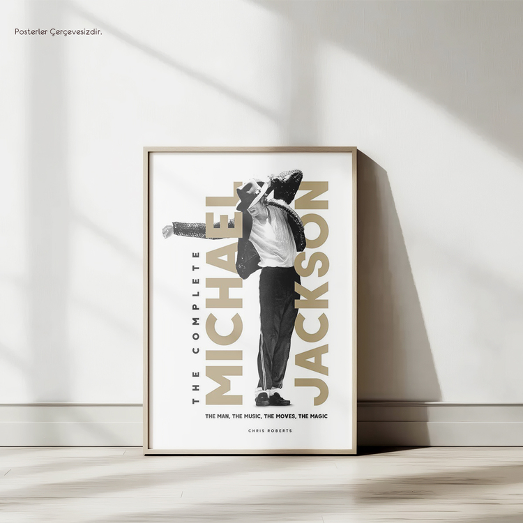 Klasik Pozuyla Michael Jackson Posteri