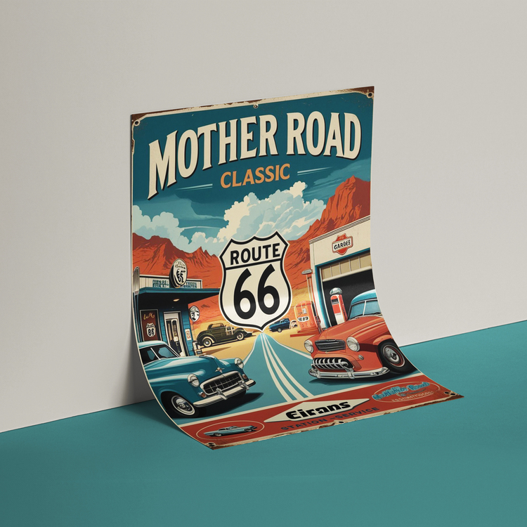 Route 66 poster