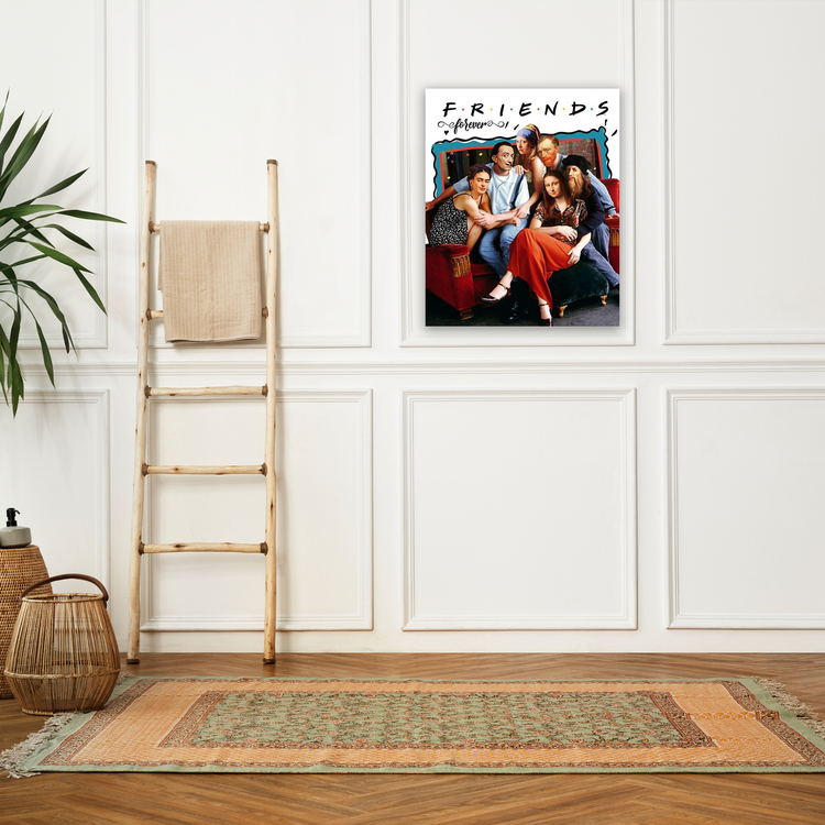 Friends Vintage Çizim Poster