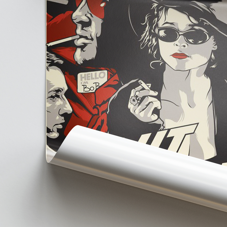 Fight Club Film Afiş Tasarımı Poster