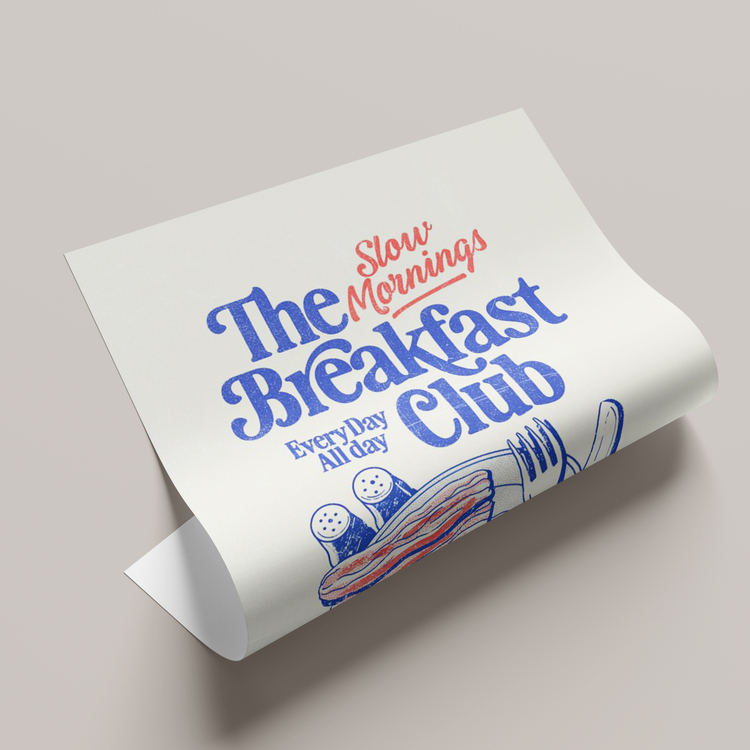 The Breakfast Club Poster