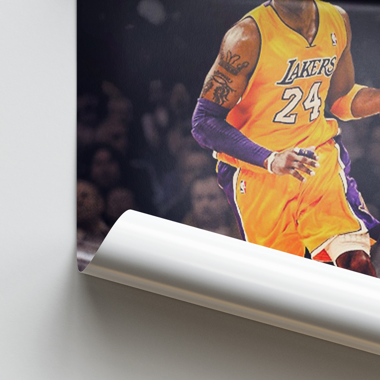 Lakers 24 Numara Posteri