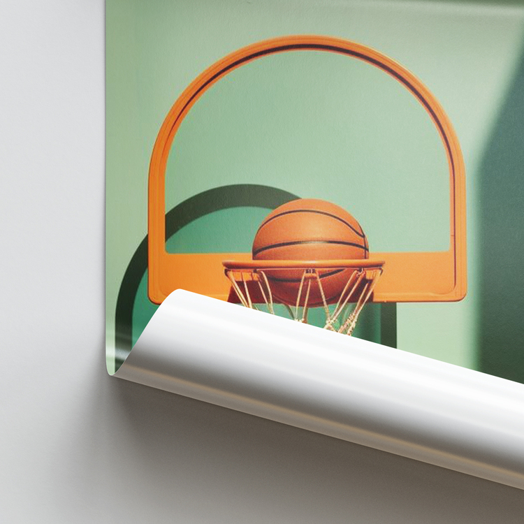 Basket Potası ve Basket Topu Posteri