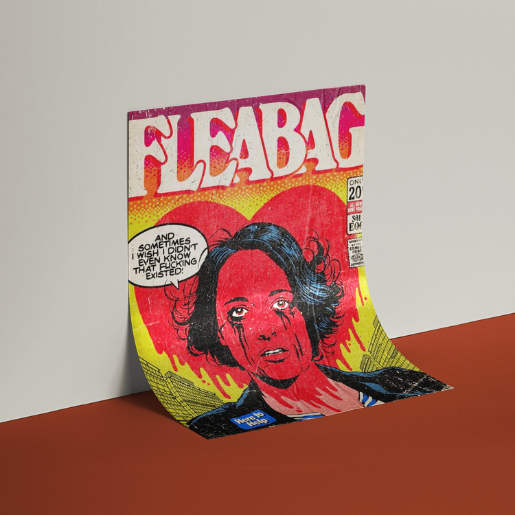 Fleabag Dizi Tasarım Poster