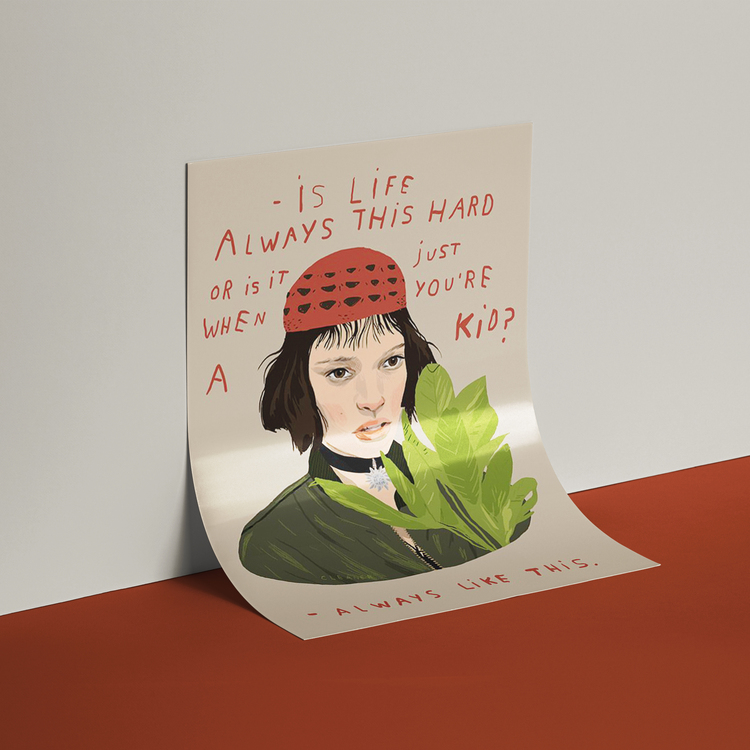 Mathilda Tasarım Posteri