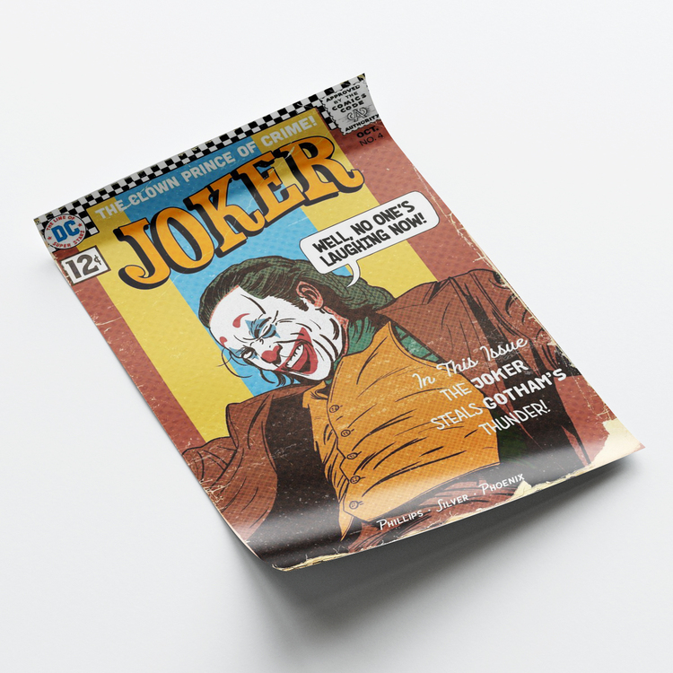 Pop Art Joker Poster