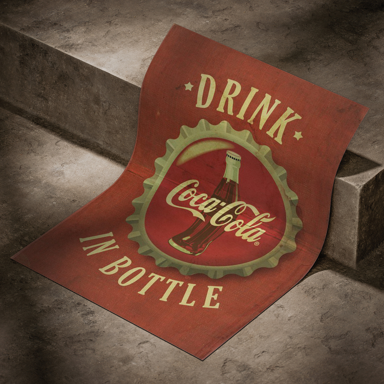 Coca Cola Vintage Poster