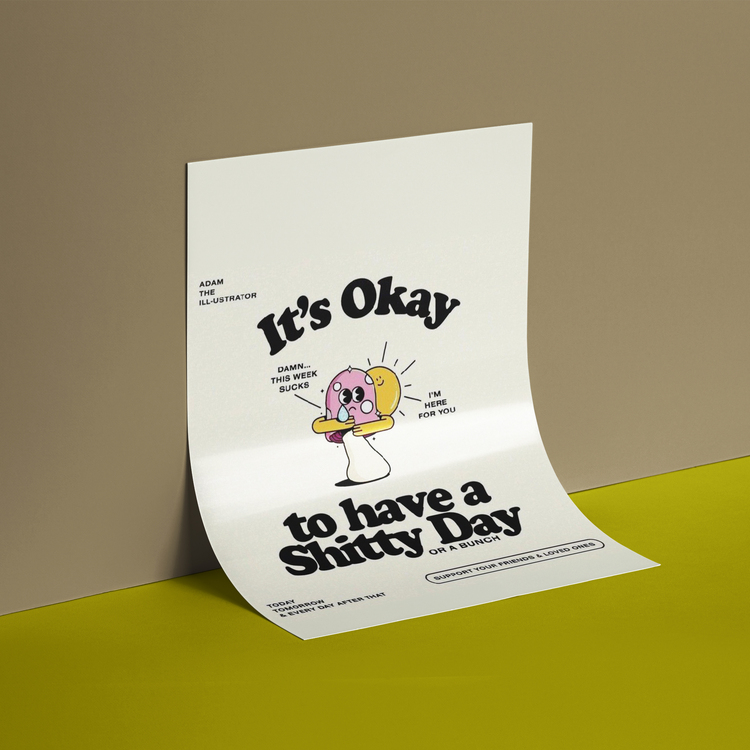 It's Okey Poster Çizimi