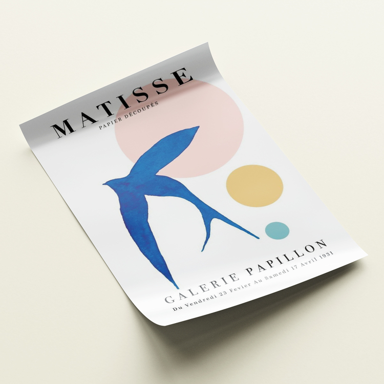 Matisse Galeria Papillon Poster