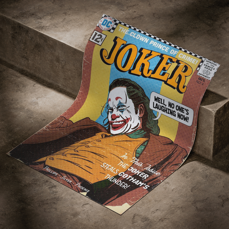 Pop Art Joker Poster