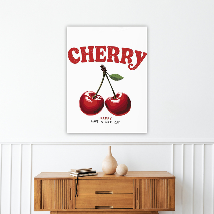 Cherry Vintage Poster