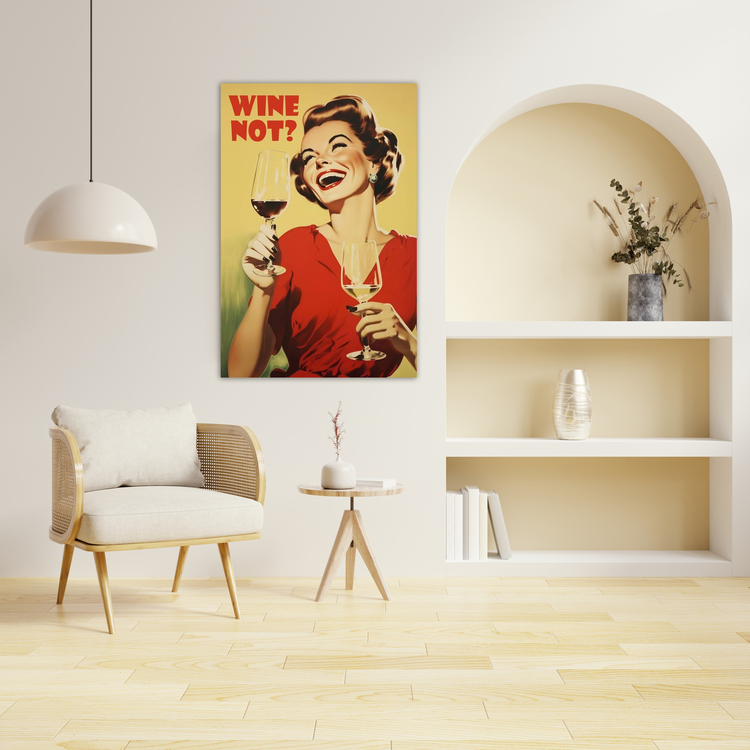 Why Not Retro Poster