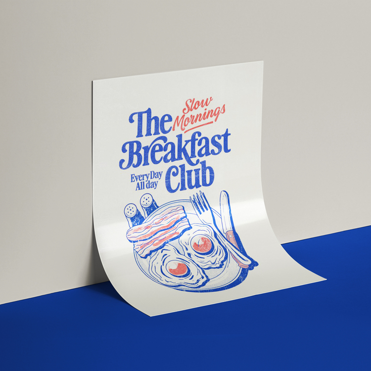 The Breakfast Club Poster