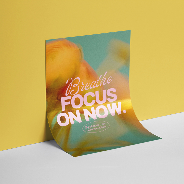 Focus On Now Posteri