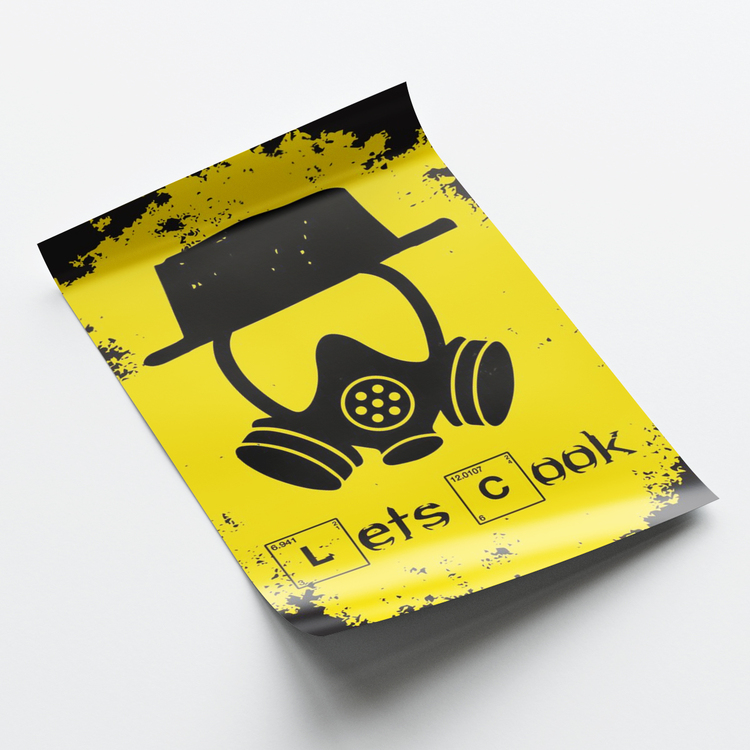 Les't Cook Breaking Bad Poster