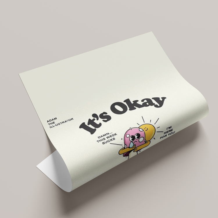 It's Okey Poster Çizimi
