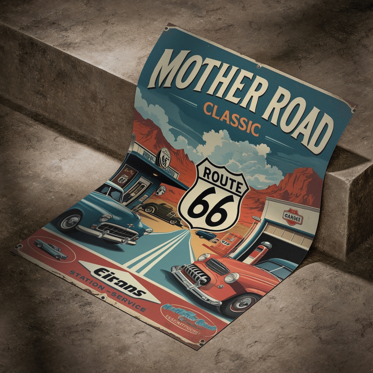 Route 66 poster