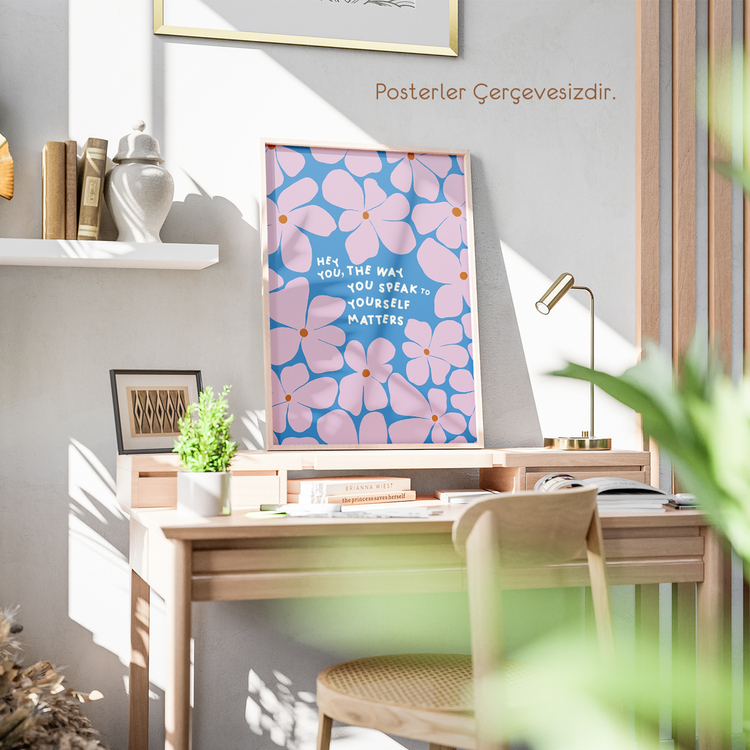 İllüstrasyon Hey You Posteri