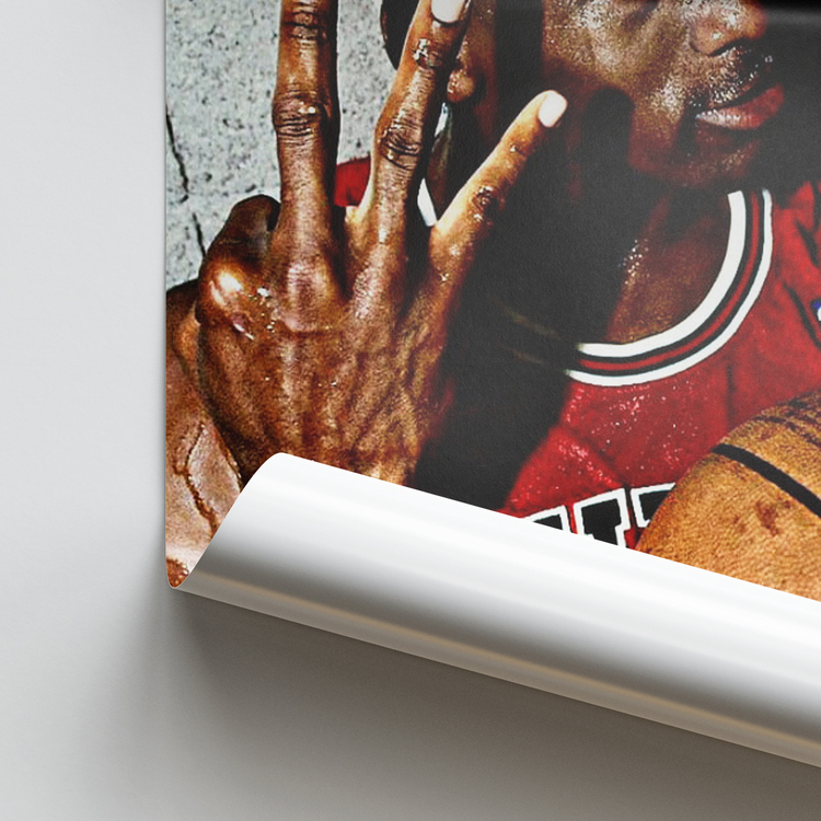 Michael Jordan Triple Double Posteri