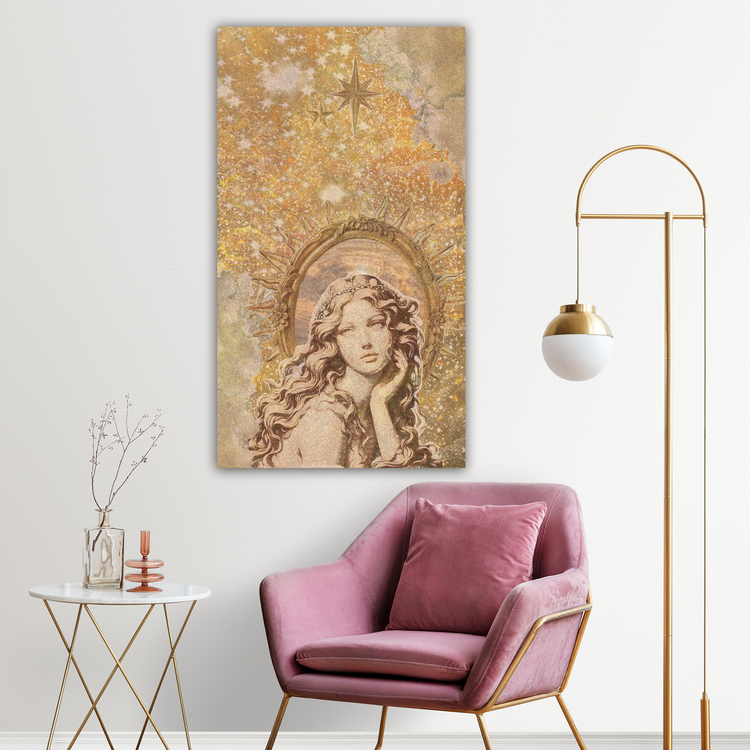 Işıltılı Bir Tarot Kartı Poster