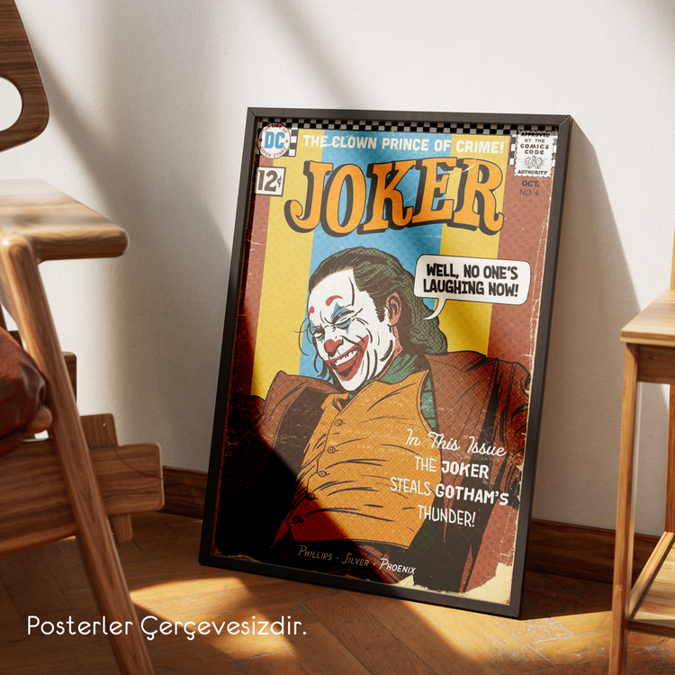 Pop Art Joker Poster