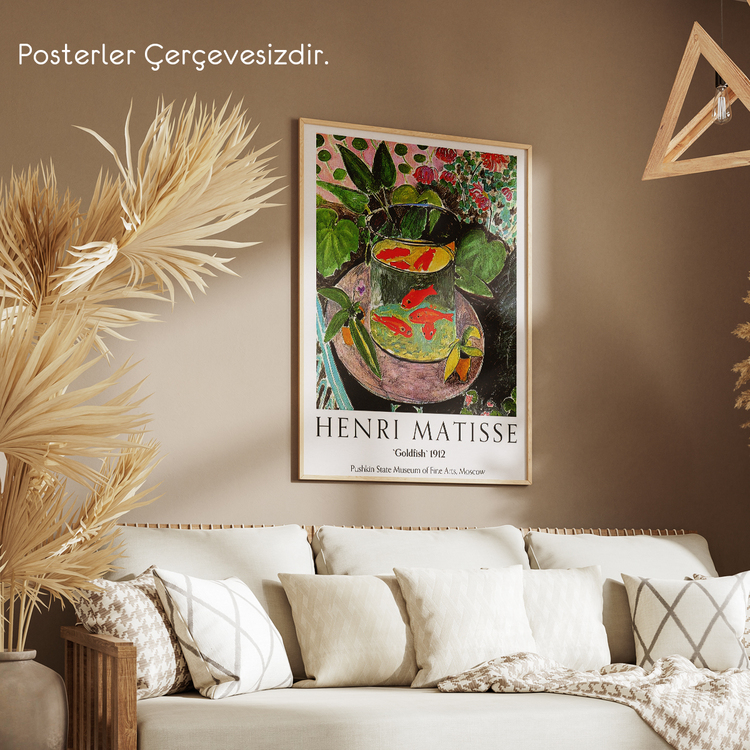 Henri Matisse Goldfish Poster