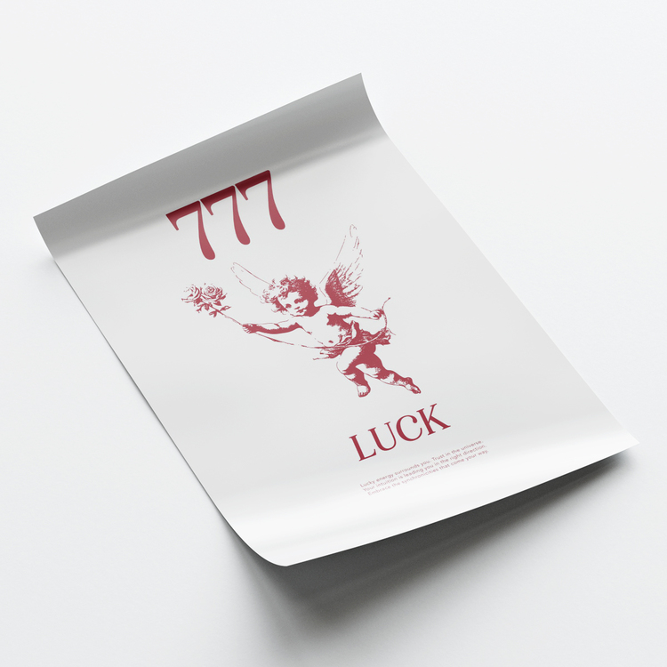777 Luck Posteri