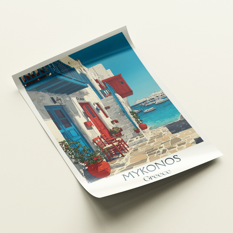 Mykonos Posteri