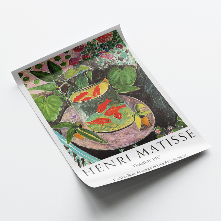 Henri Matisse Goldfish Poster