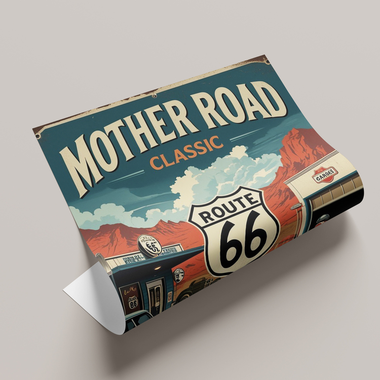 Route 66 poster