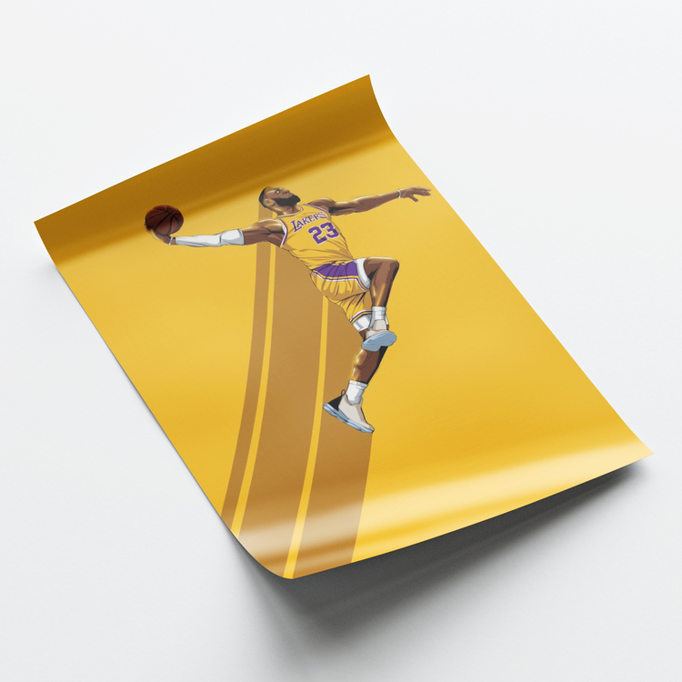 Çizim Kobe Bryant Posteri