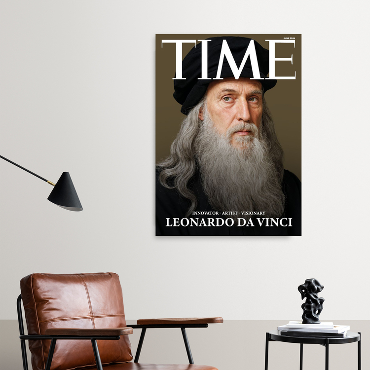 Time Leonardo Da Vinci Posteri