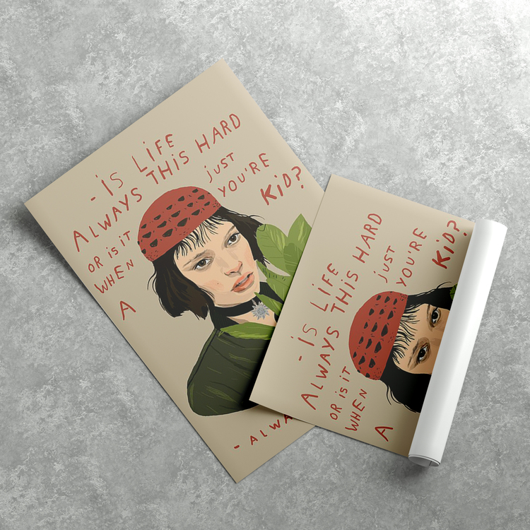 Mathilda Tasarım Posteri