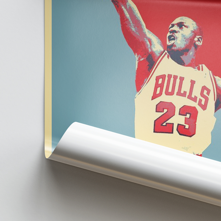 Michael Jordan Tasarım Posteri