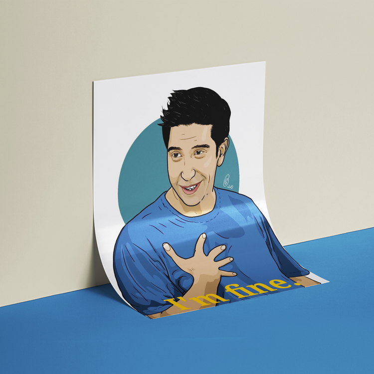 I'm Fine Ross Poster