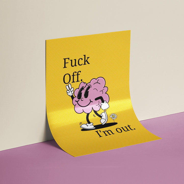 Fuck Off Poster