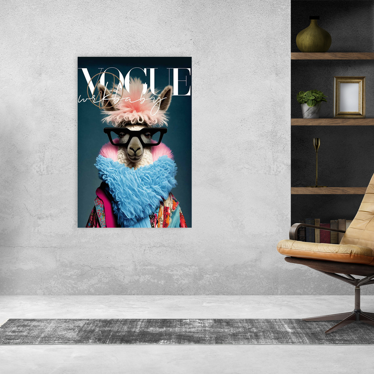 Vogue Dergi Kapağı Poster