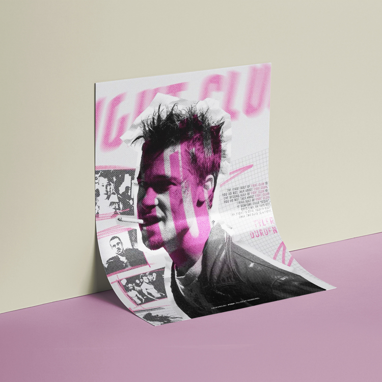 Tyler Durden Tasarım Poster