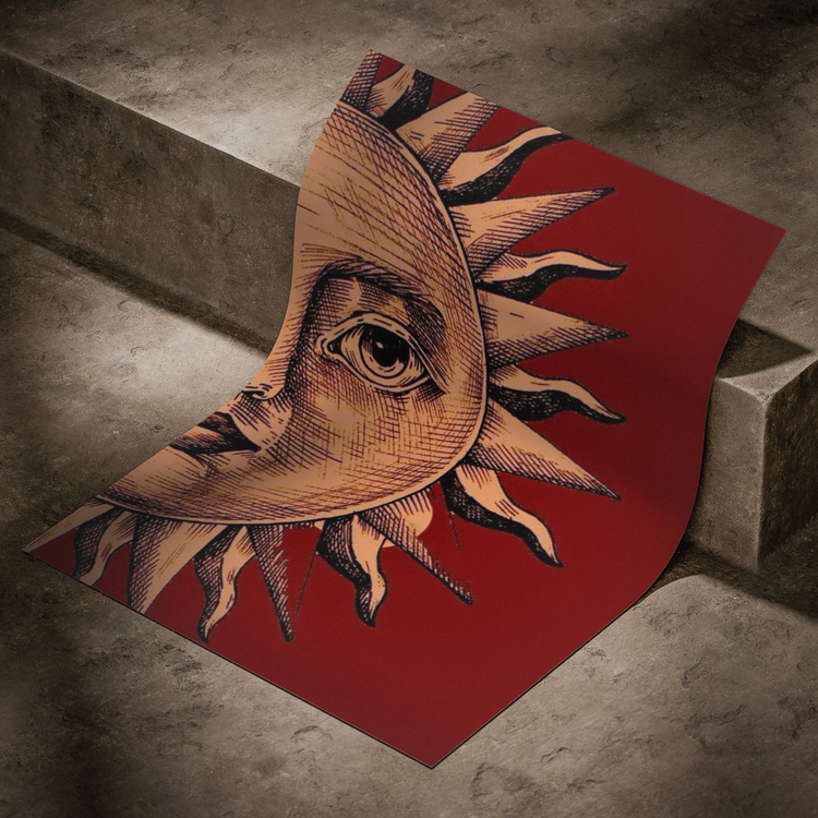 Tarot Kartı Güneş Poster