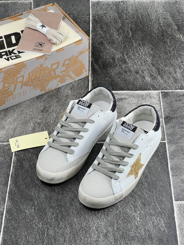 Golden Goose Siyah-Gold Simli