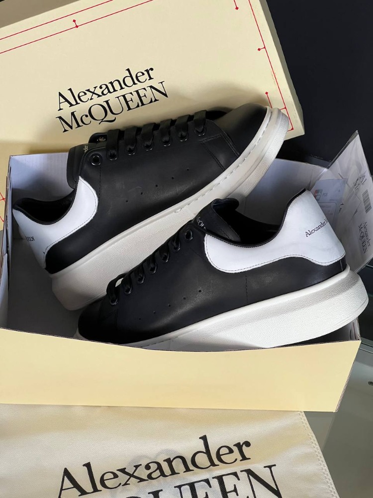 Alexander McQueen Siyah Beyaz-Beyaz