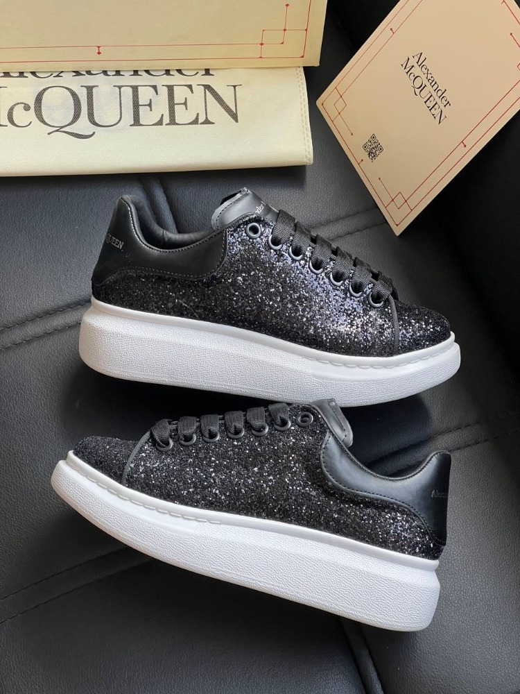 Alexander McQueen Siyah Simli