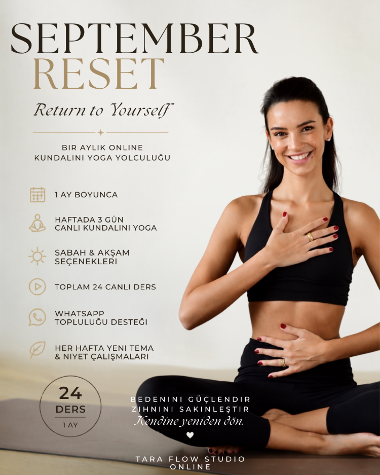 September Reset Kundalini Yoga 1 ay paket 