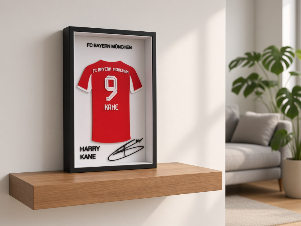 Harry Kane - FC Bayern Münih - İmzalı Forma Çerçevesi